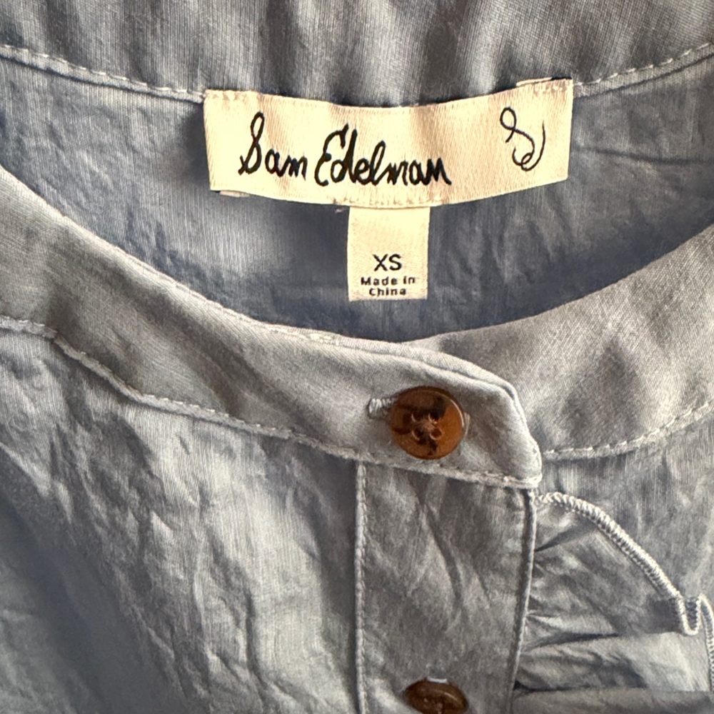 Sam Edelman button down blouse - Picture 2 of 6